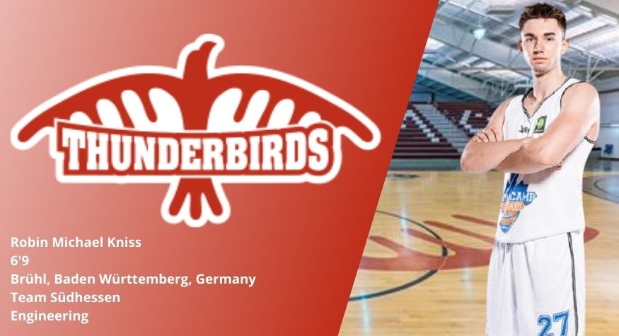 Forward Robin Michael Kniss Joins the 2021-2022 Algoma Thunderbirds OUA Program