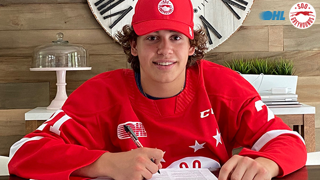 Ottawa, Ontario’s Justin Cloutier Commits to the Greyhounds
