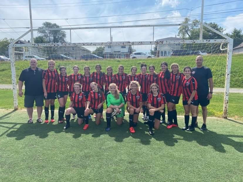 Soo City U14 United Return from Sudbury with a Win Over Impact