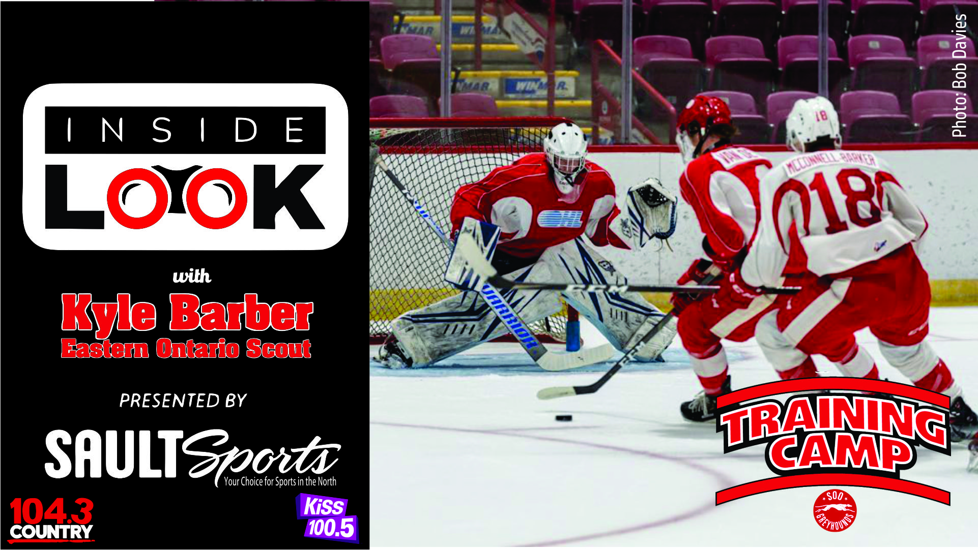 Saultsports ‘Sports Talk’ – Inside Greyhound Training Camp Kyle Barber