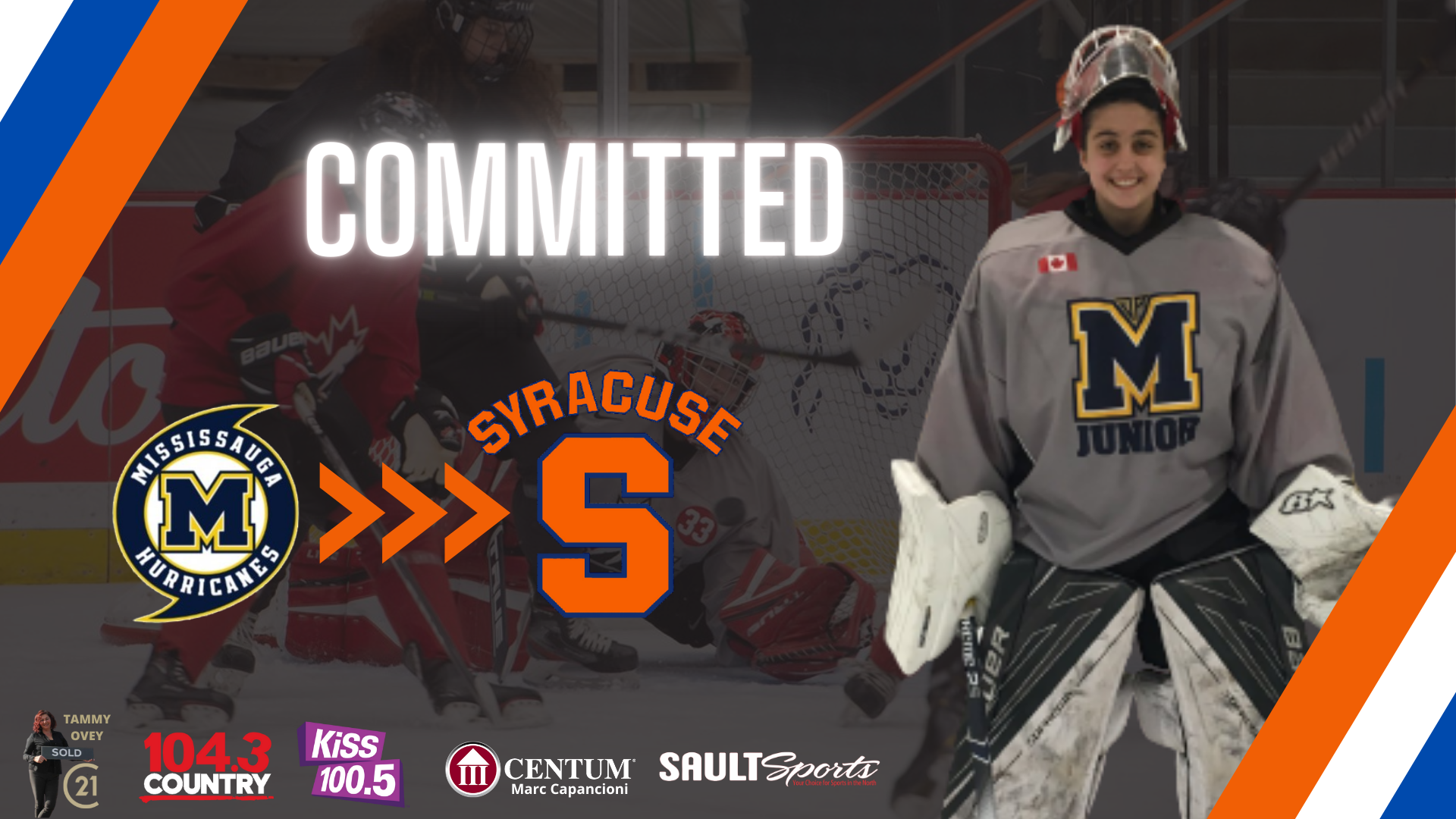 Sault Ste Marie Netminder Ari Merlino Headed to Syracuse to Play for the Orange