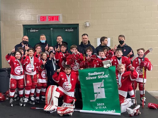 U10 AA Greyhounds Bring Home Gold from Regional International Silver Stick in Sudbury