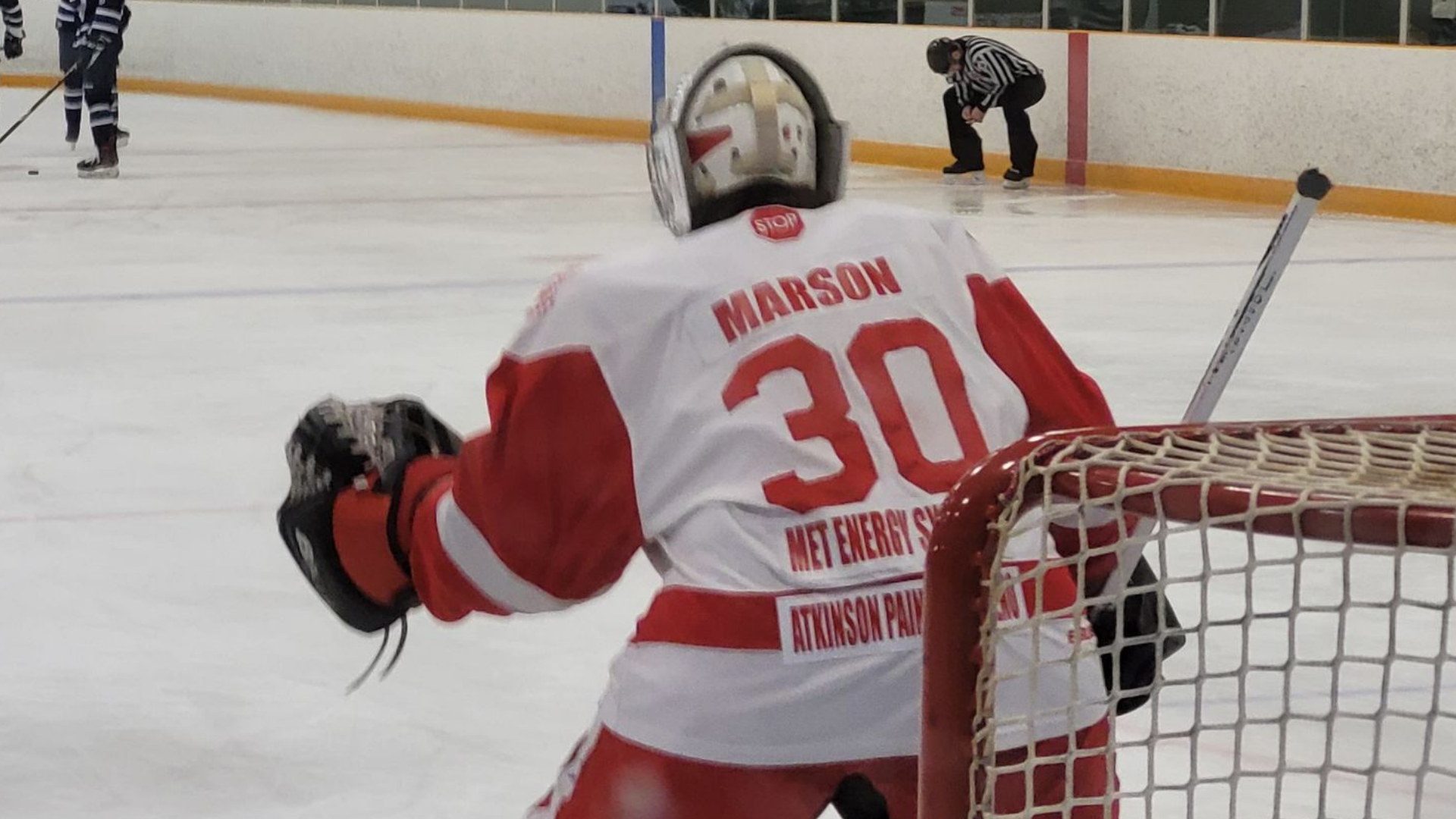 Marson Closes Out Weekend with Win Between the Pipes for U18 Greyhounds