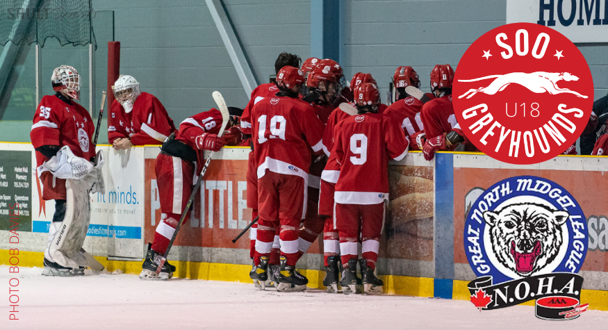 Soo U18 Greyhounds Close Out Regular Season with 1-1 Weekend to Capture 2022 GNML Regular Season Championship