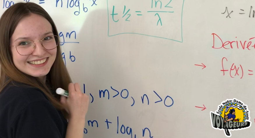 ÉS Notre-Dame-du-Sault Student Nicole Ayotte Excels in Sports, Music and Academics