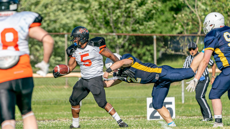 Steelers Fall to the Visiting GTA All-Stars in Northern Football Conference Action