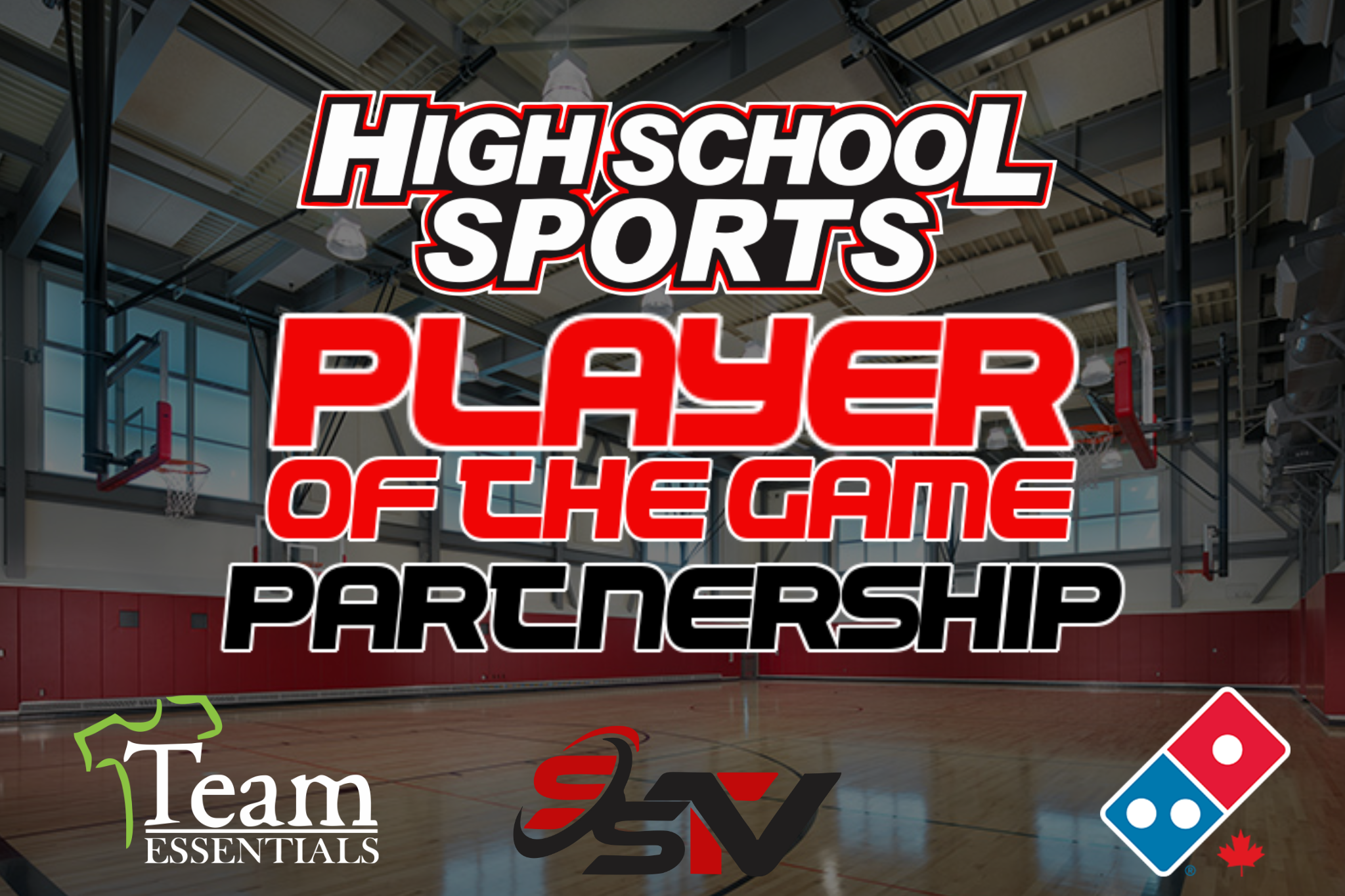 Dominos and Team Essentials Named High School Sports Student Athlete Player of the Game Sponsors