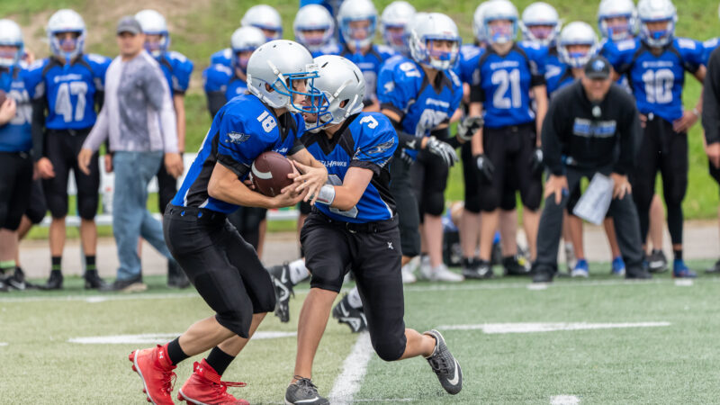 Knights Edge the Steelhawks in Junior High School Action