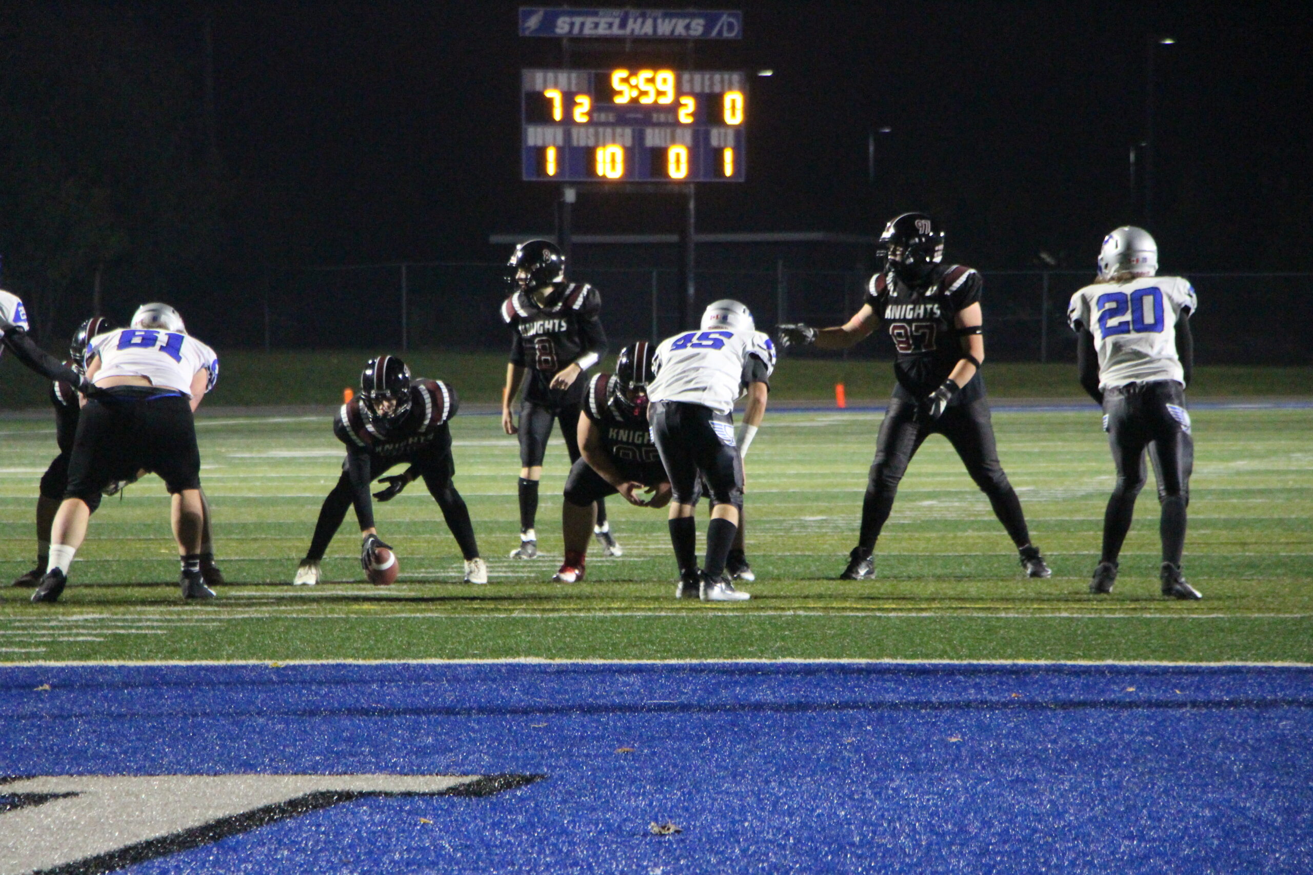 Bumbaco Leads the Knights to the City Championships in Win Over Steelhawks