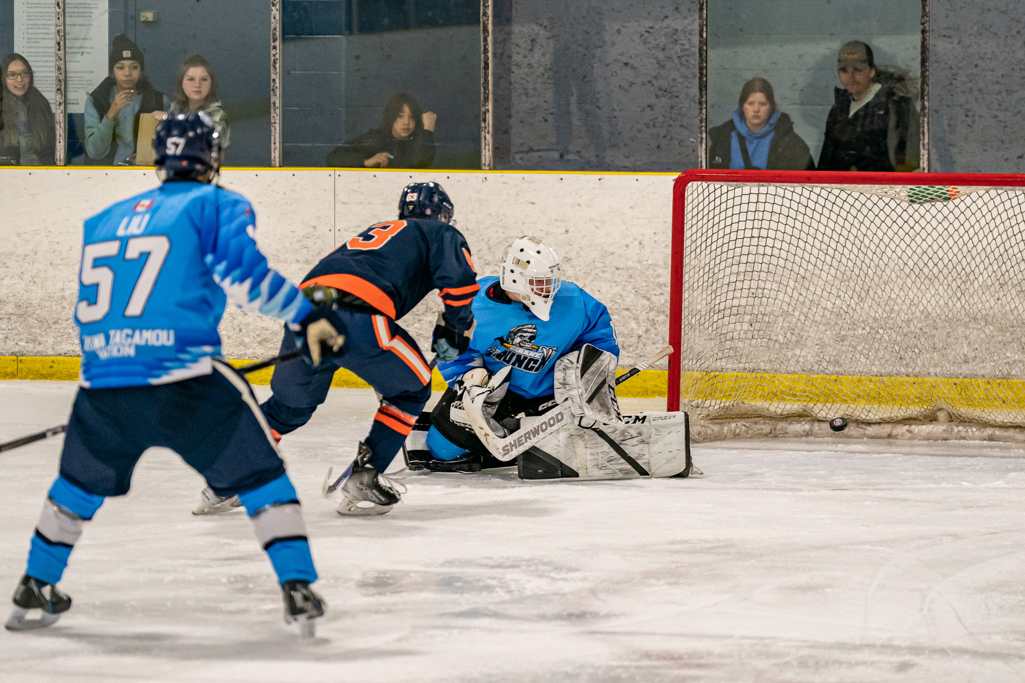 Thunderbirds Earn Home Win Over the Visiting Cochrane Crunch