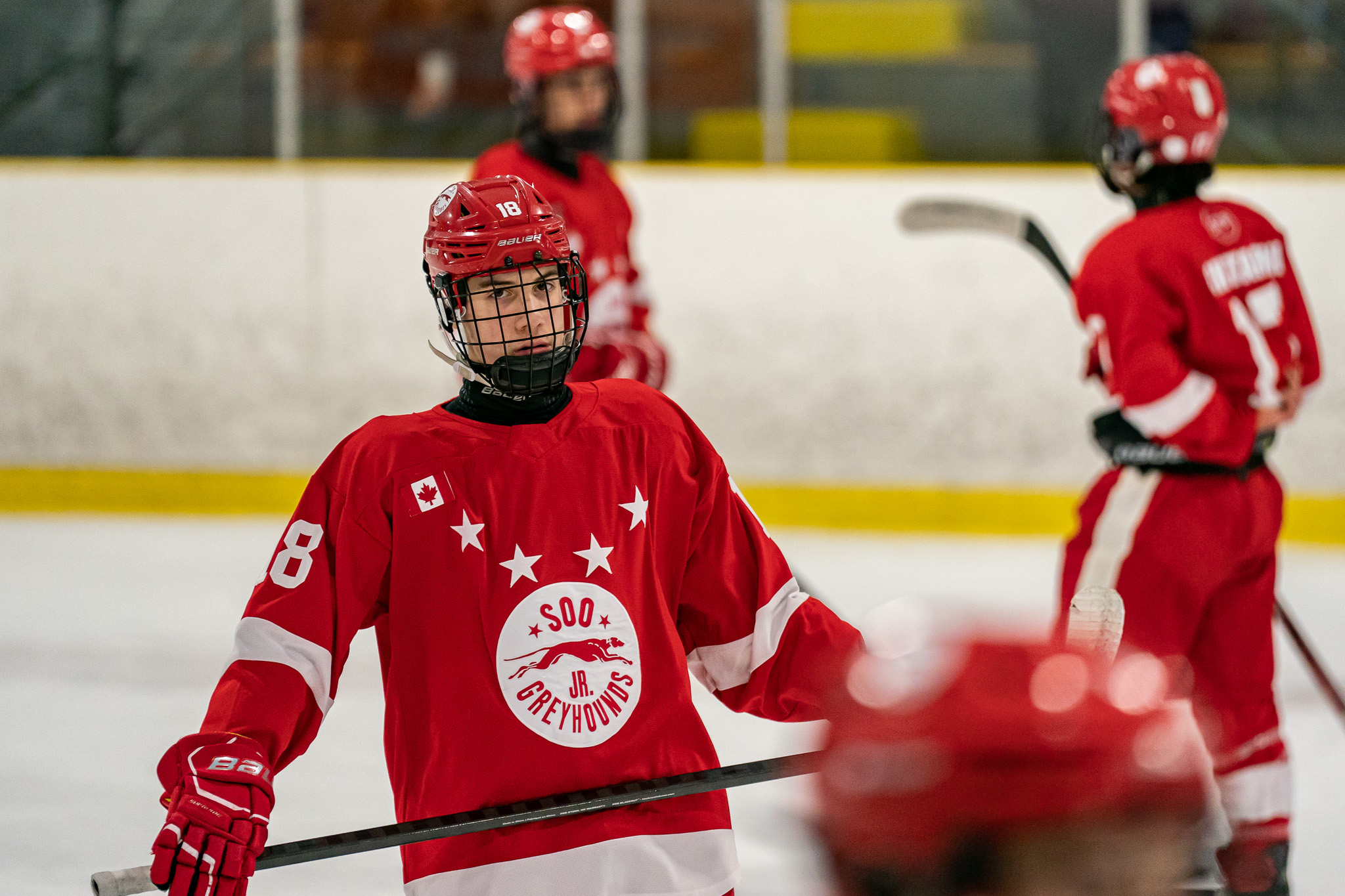 Soo U18 Greyhounds Split the Weekend with Visiting North Bay Trappers