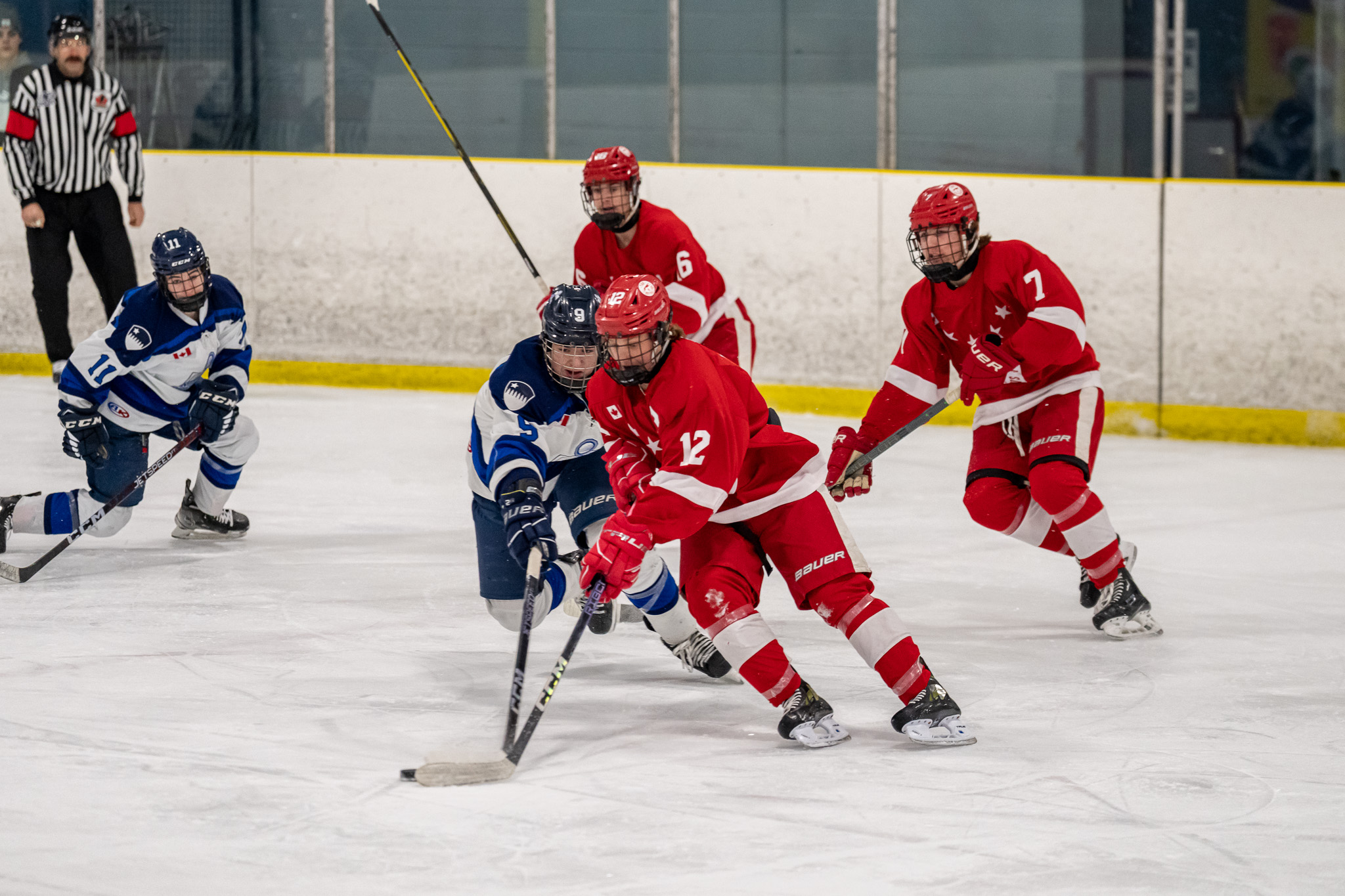 Soo U18 Greyhounds Only Allow Two Goals Against the Visiting Nickel Capitals to Close Out January 2023