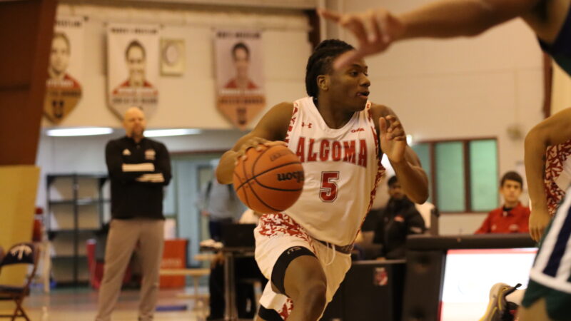 Algoma Thunderbird Men Open 2023 to Earn their First OUA Win of the Season