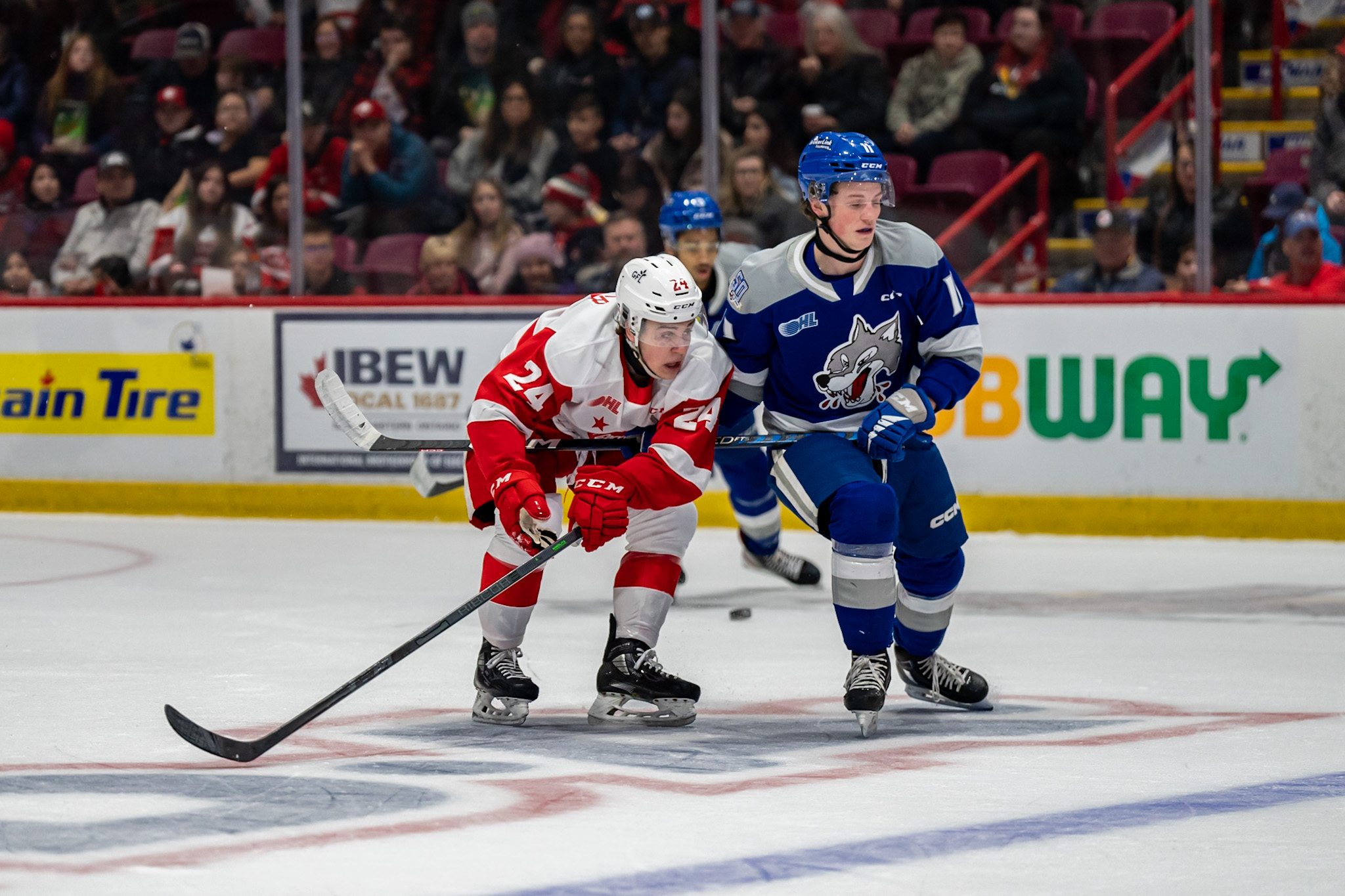 West Division Greyhounds Finish Central Division Road Trip with Win in Sudbury