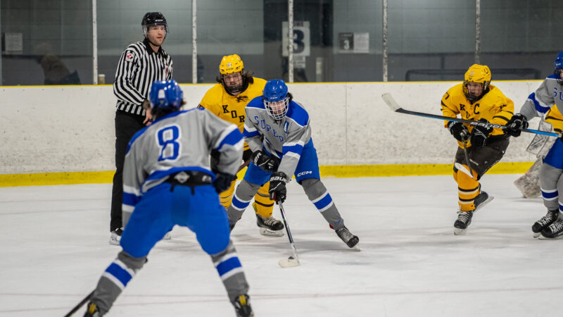 Brady DesChene Registers Three Points to Help Steelhawks Advance to City Championships