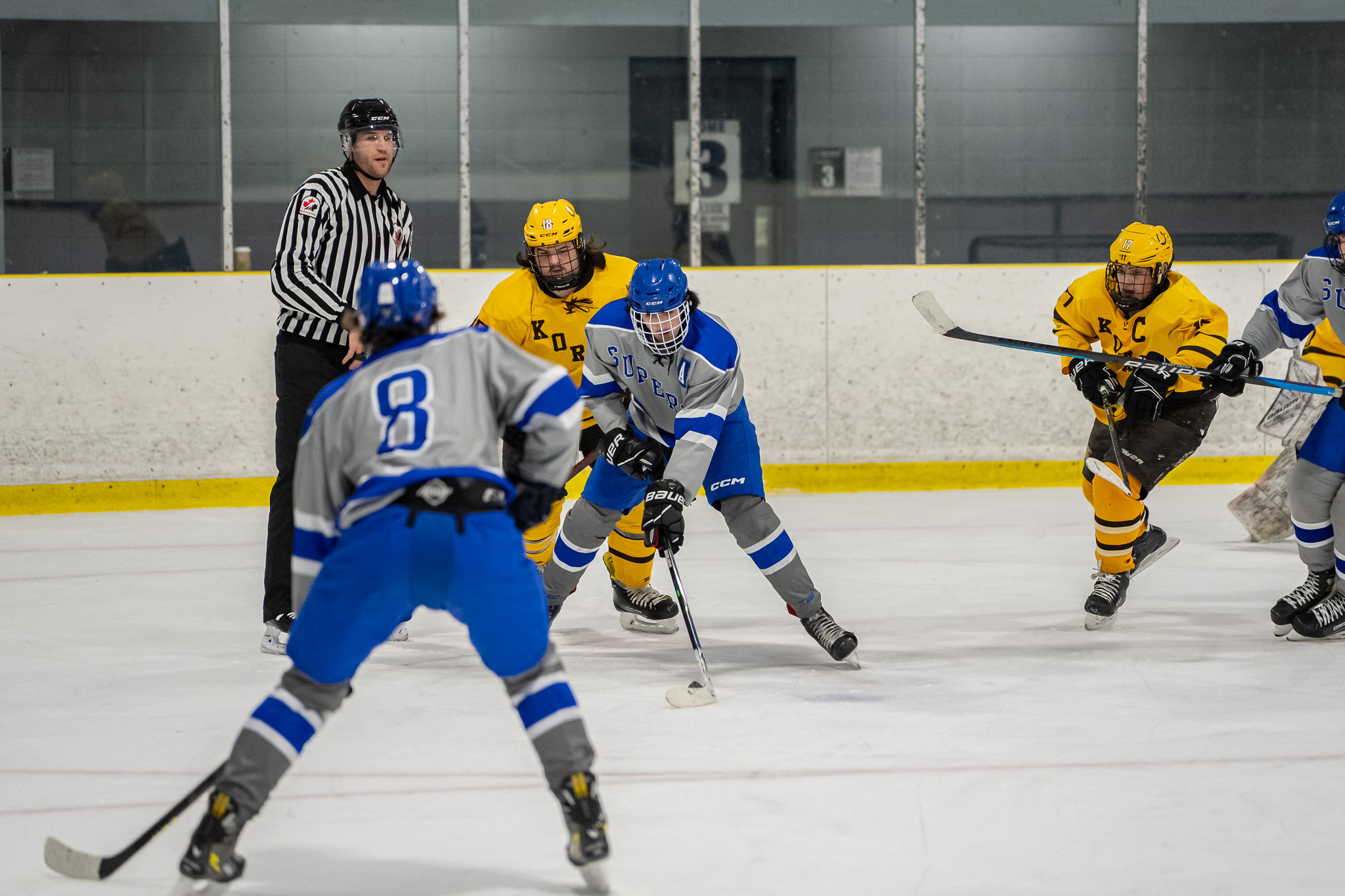 Brady DesChene Registers Three Points to Help Steelhawks Advance to City Championships