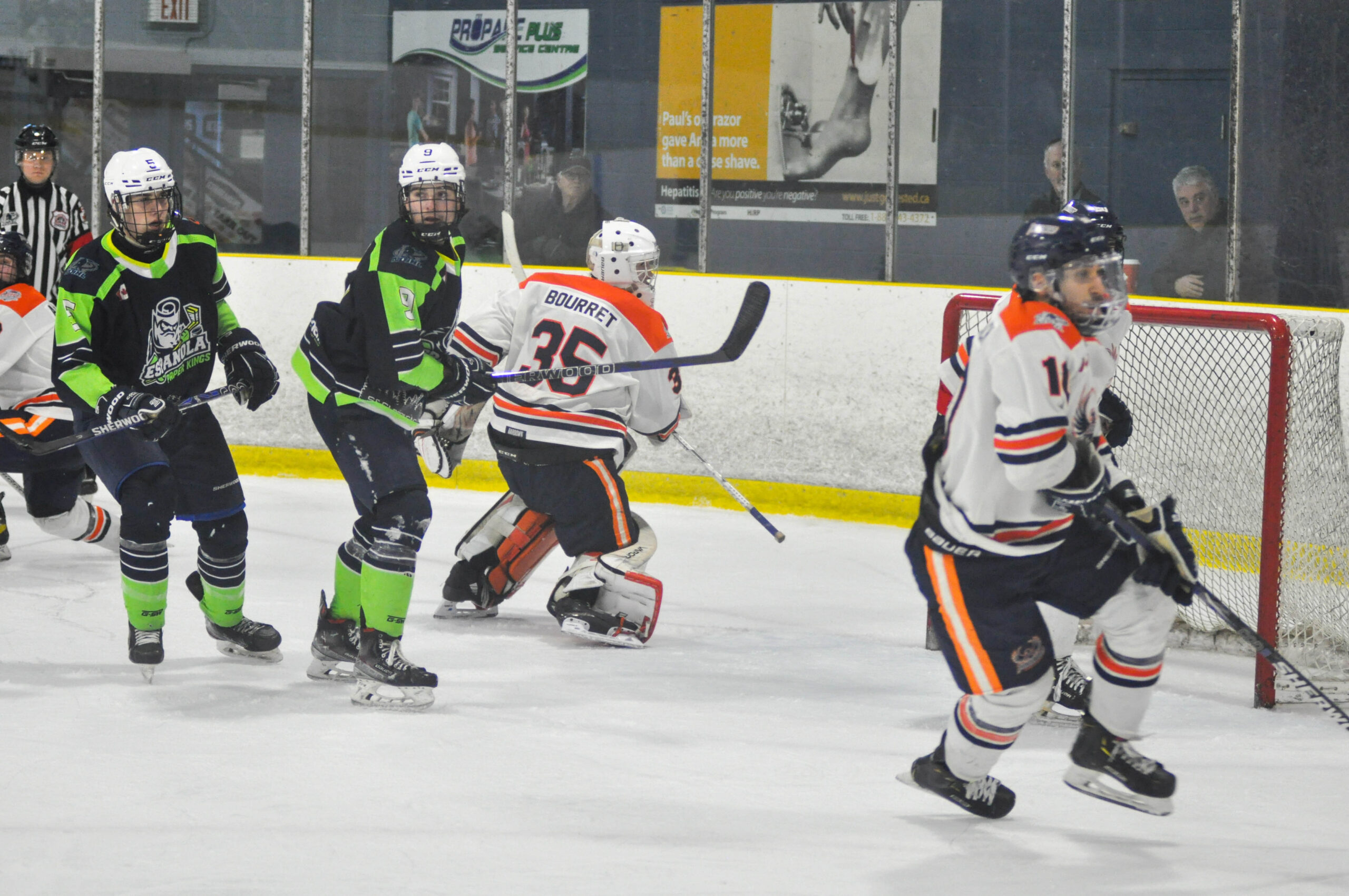 Thunderbirds Drop One to the Paper Kings in Espanola