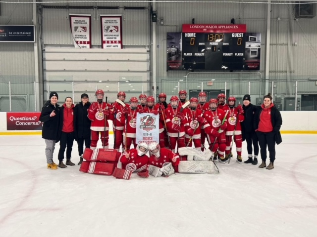 Skylar Ruschpler Helps Lead the Soo U15 A Greyhounds to a Gold Medal in London