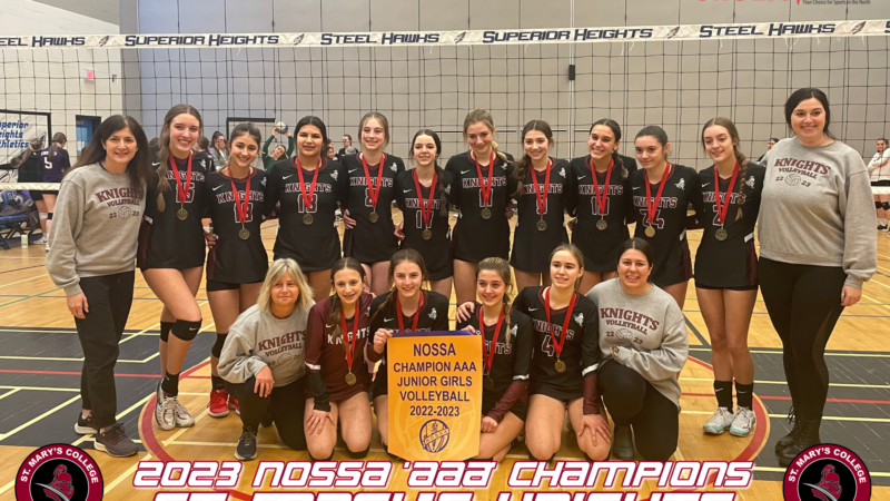 St Mary’s Knights Crowned 2023 ‘AAA’ NOSSA Junior Champions