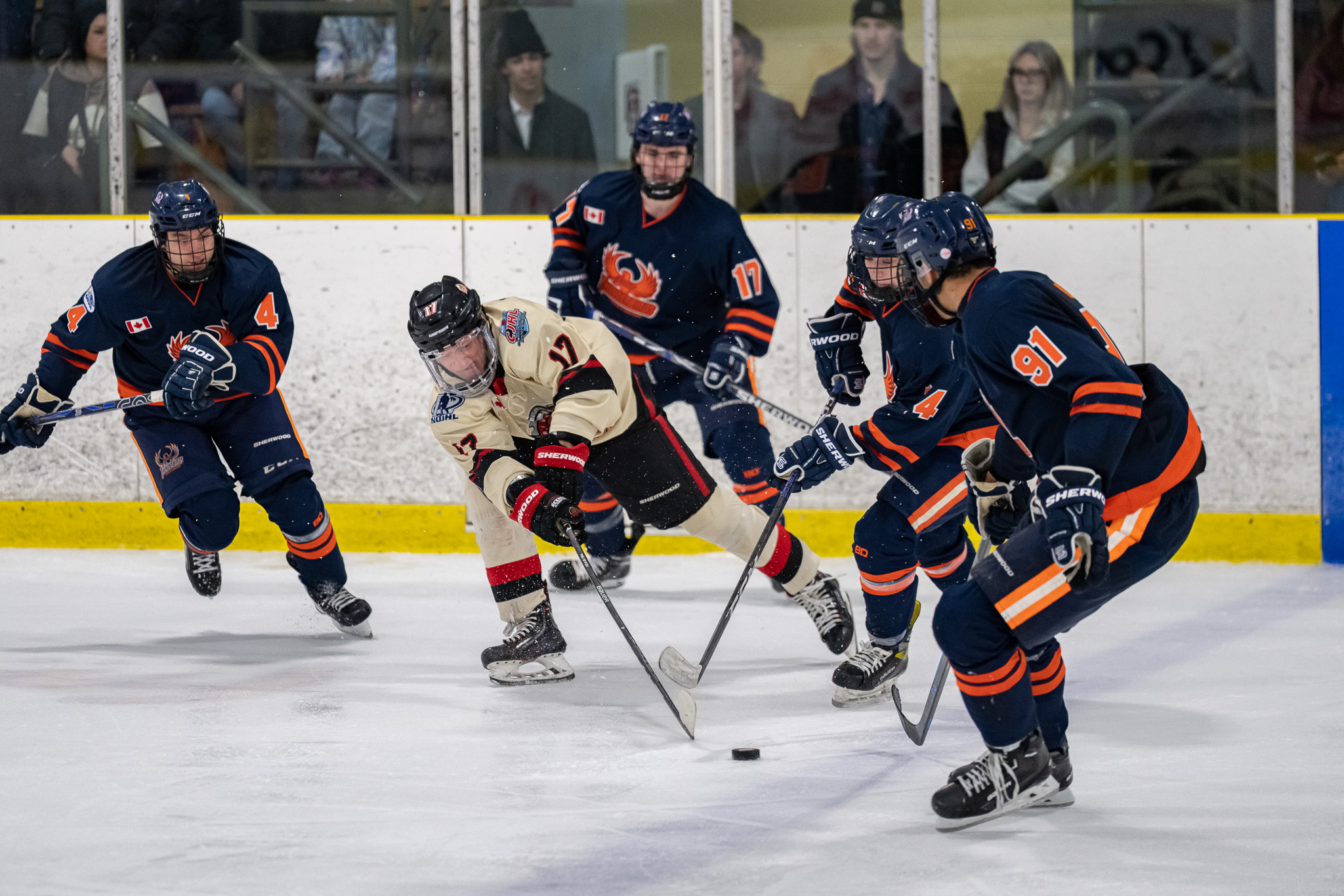 Thunderbirds Take 3-0 Series Lead with Win Over Beavers in Sault Ste Marie