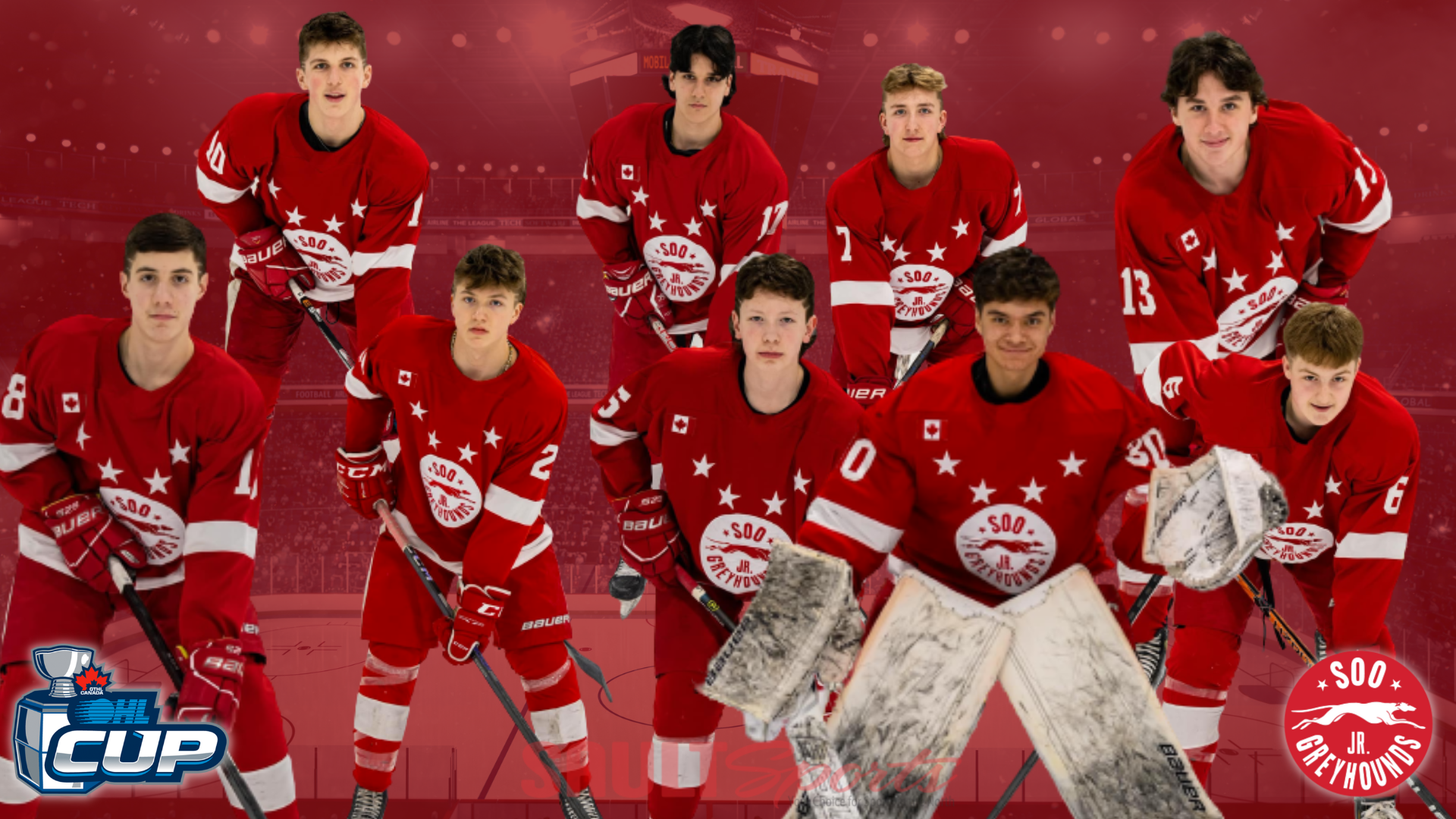 Nine Soo U18 Greyhounds Along with Goaltending Coach Brian Kment Selected to the 2023 Team NOHA OHL Cup Roster