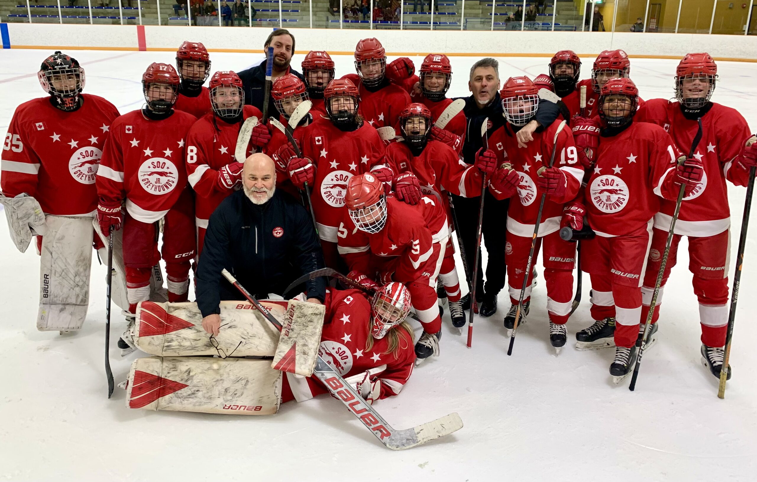 U14 Soo AAA Greyhounds 2022 – 2023 Regular Season Champions