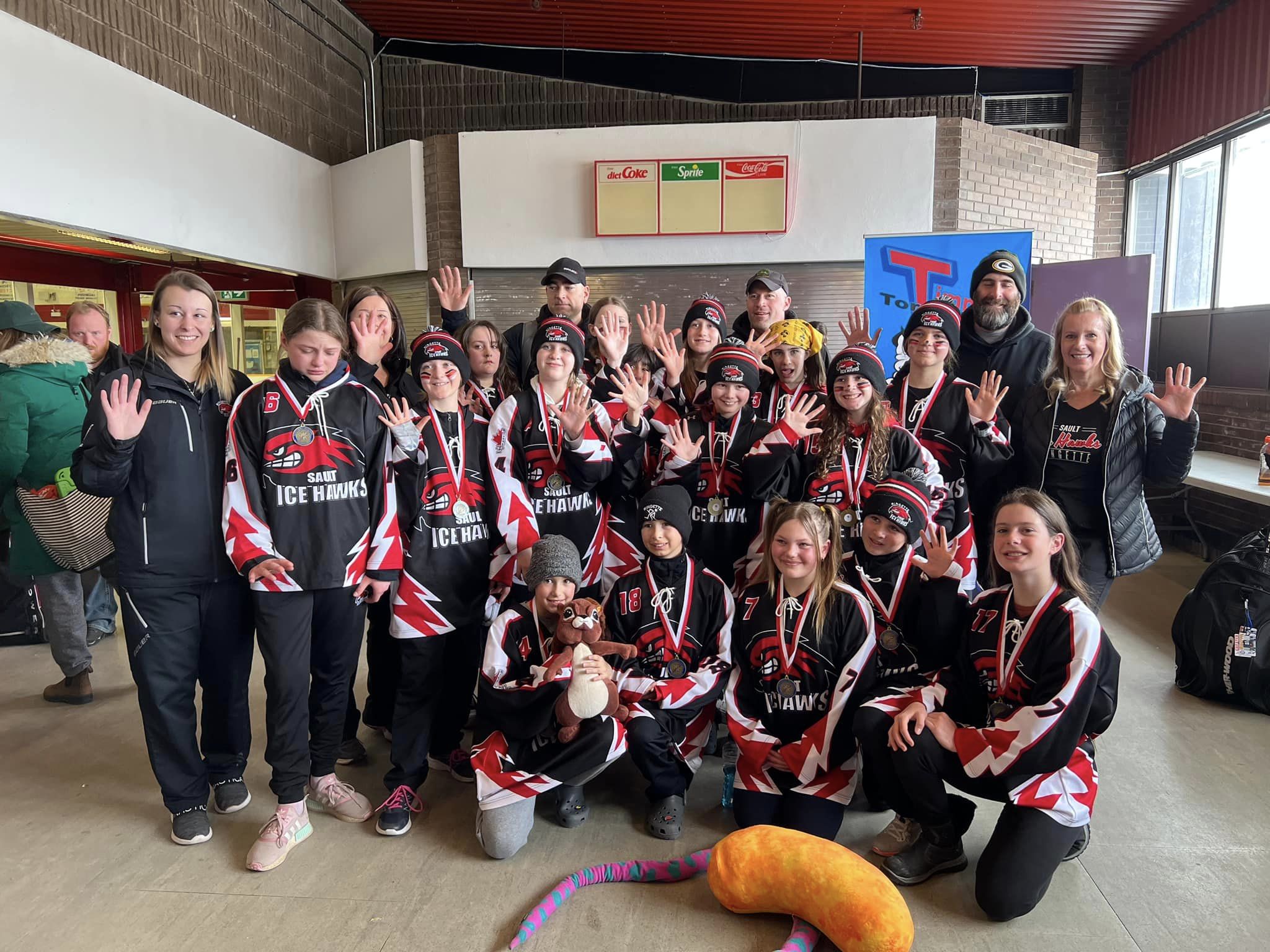 U12A Sault Ice Hawks, Crown Them 2023 Champions