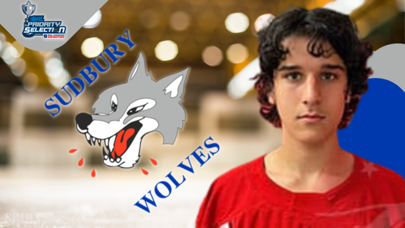 U18 Greyhound Forward Hudson Chitaroni Selected by Wolves in 2023 OHL Priority Selection Draft