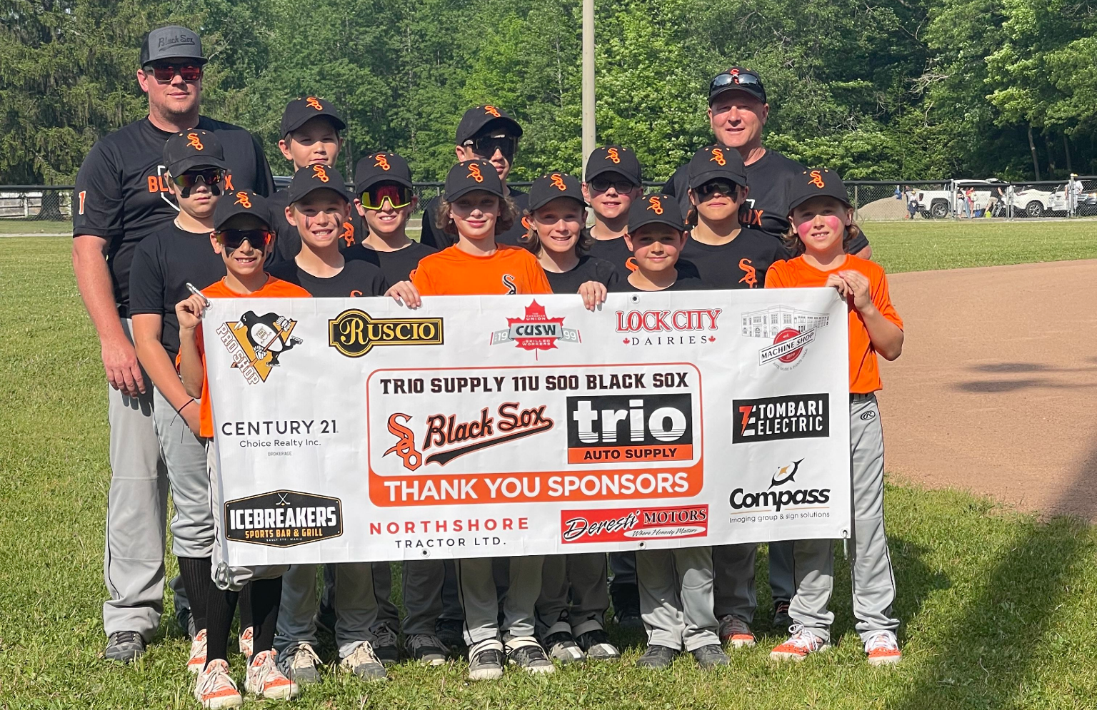 Trio Supply 11U Soo Black Sox Finish 1 and 2 at Midland Tournament