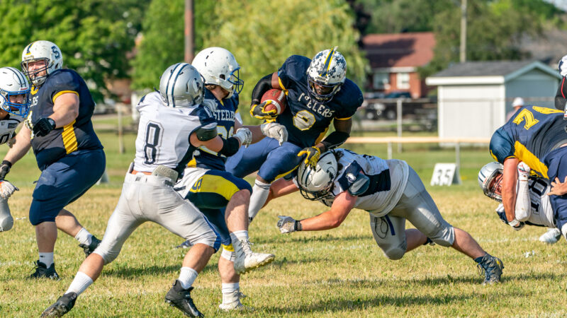 Holub and LeDuc Score Touchdowns in 2023 Season Opener Win Over Spartans in Sudbury