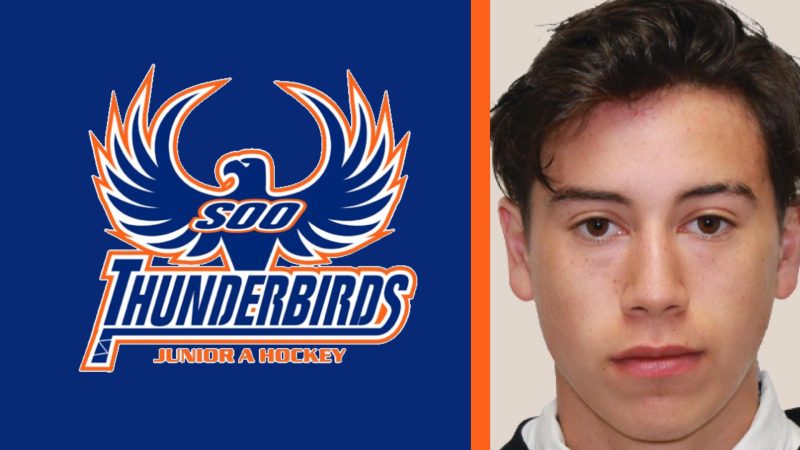 Forward Dylan Hendrick Coming Back to Northern Ontario to Join the Soo Thunderbirds