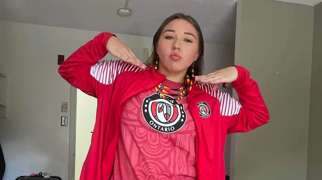 Pine selected as Team Ontario Flag Bearer at North American Indigenous Games, Captures Gold Medal, Hayward Finishes Fourth