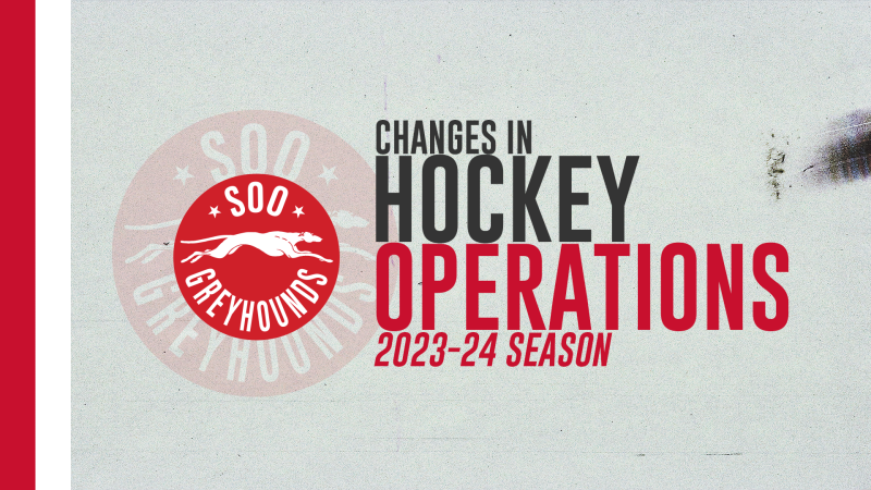 Changes to Hockey Operation Staff for the Soo Greyhounds