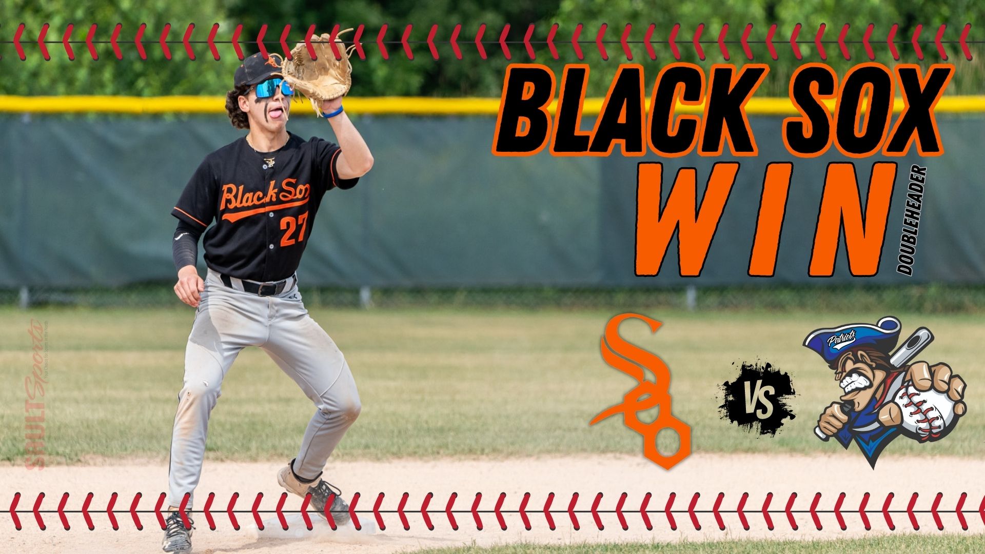 Soo 18U Black Sox Win Doubleheader Over Patriots in Petoskey