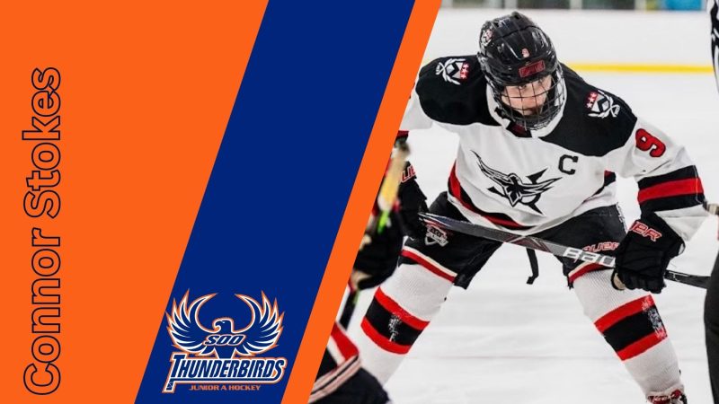 Thunderbirds Sign Maryland Forward Connor Stokes