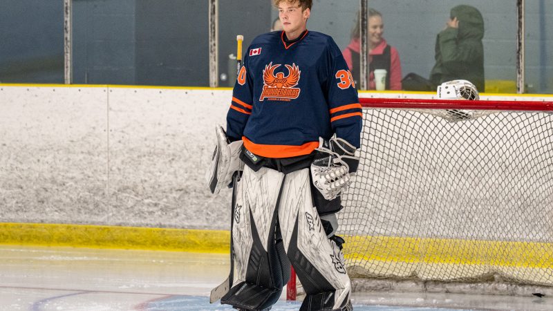 Thunderbird Netminder Connor Hatfield Among Week Three NOJHL Players of the Week