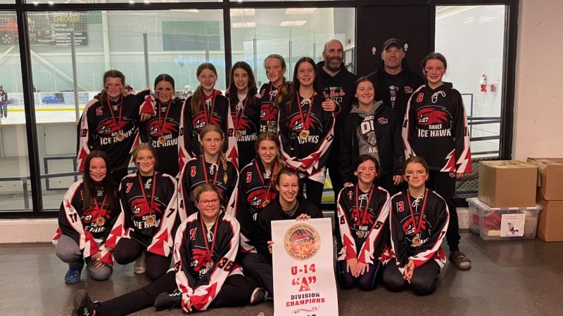 U14 ‘A’ Ice Hawks Bring Home Gold from 2023 Oshawa Autumn Storm Tournament