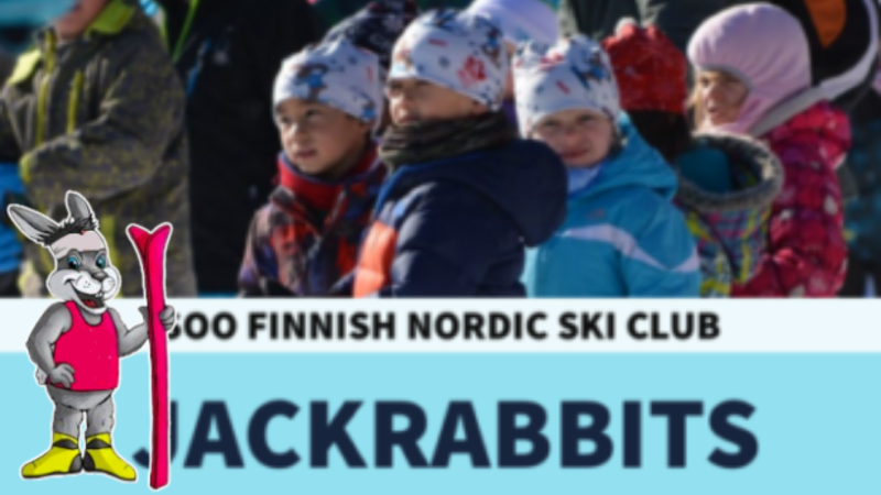 Register today for the 2023 Soo Finnish Nordic Ski Club Jackrabbit Program
