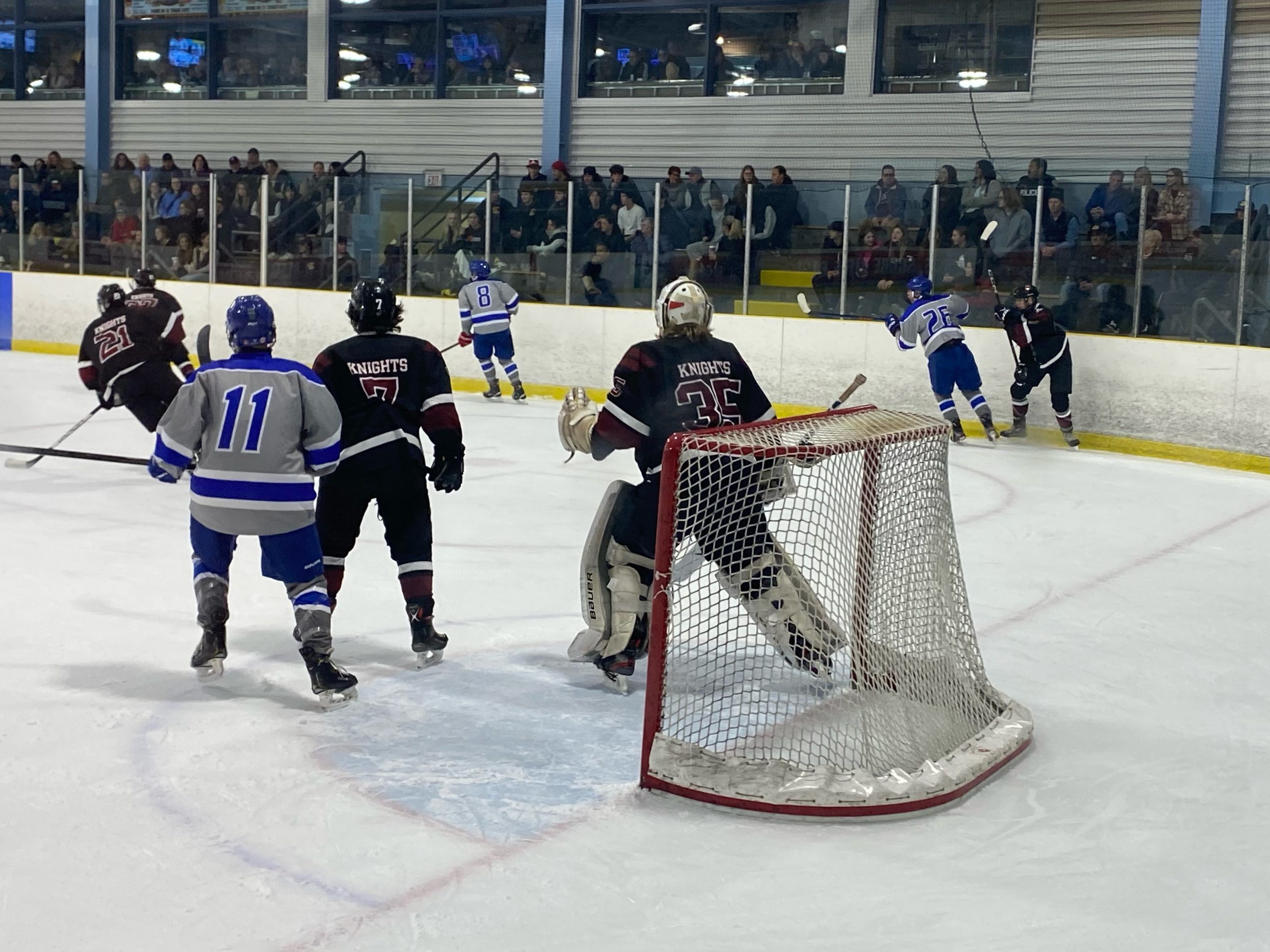 Knights Open 2023/24 High School Season with a Win Over Steelhawks