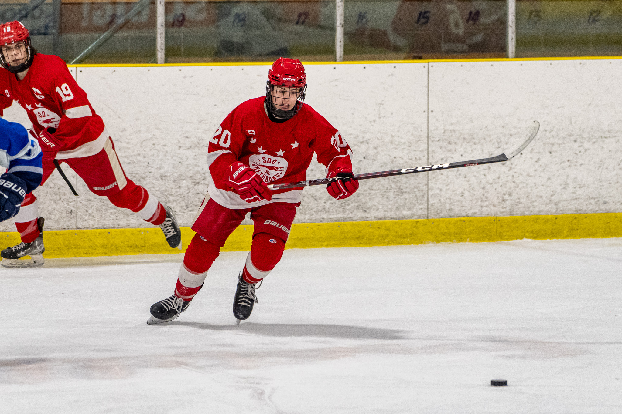 Dominant Display: Soo U18 Greyhounds Secures Convincing Win in Regular Season Showdown Over U16 Wolves, Make It Five Straight