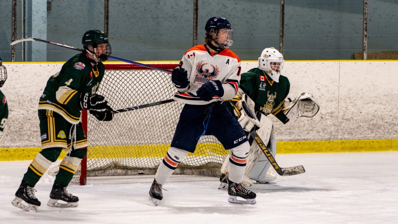 Ouellet Registers First NOJHL Career Hat Trick in Win Over Visiting Vikings