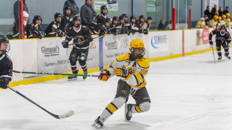 Colts and Knights Open 2024 with a Tie in High School Hockey Action