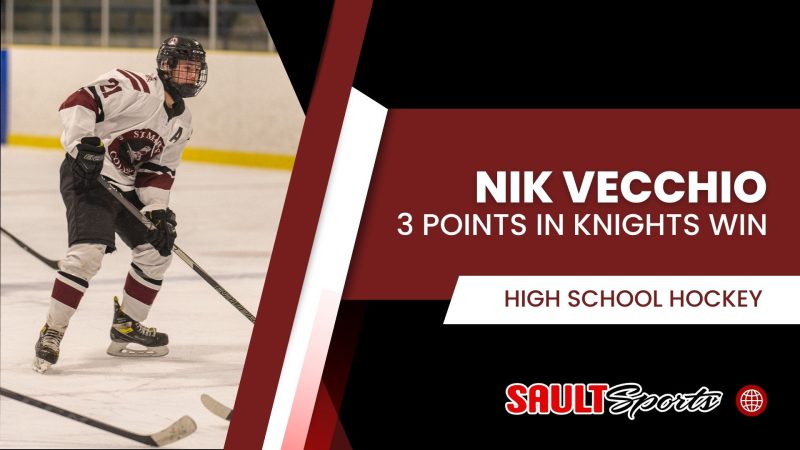 Vecchio Registers Three Points in Knights Win Over Colts in High School Action