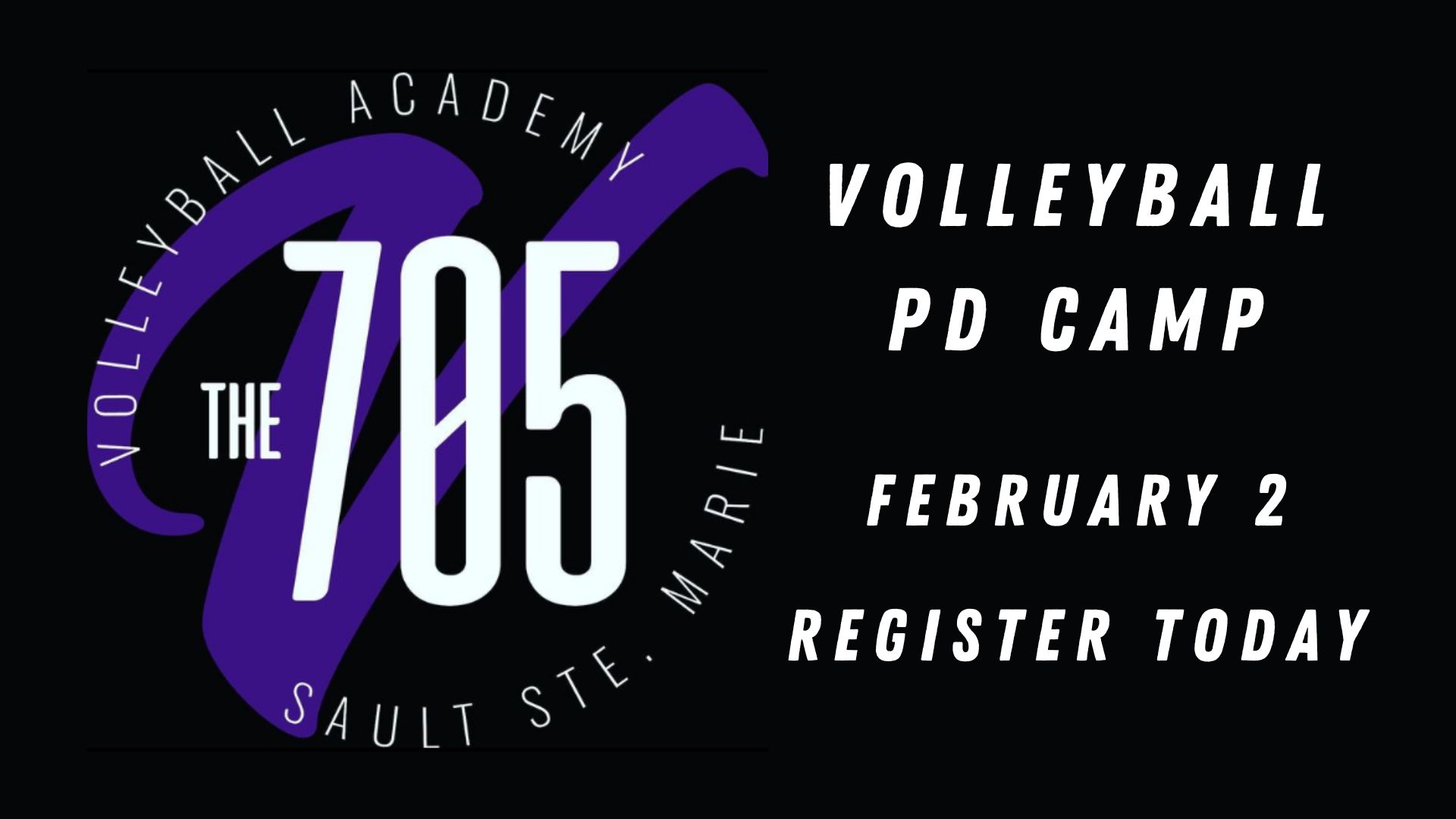 Register Today for The705 Volleyball PD Camp, February 2, 2024