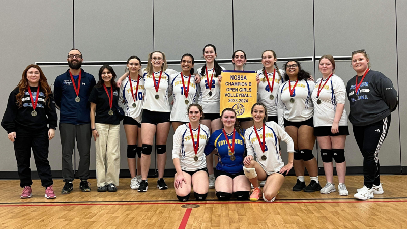 Notre Dame Voyageurs Crowned 2024 NOSSA ‘B’ Volleyball Champions