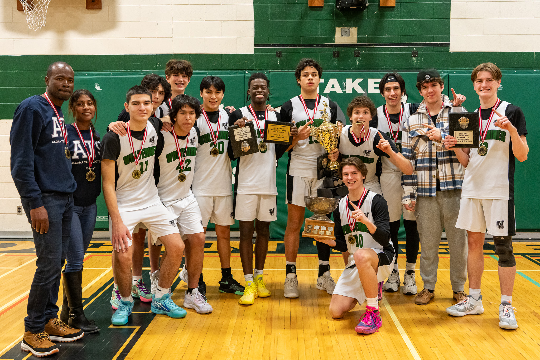 Junior Colts and Senior Wolverines Crowned 2024 Sault Ste Marie High School Basketball City Champions