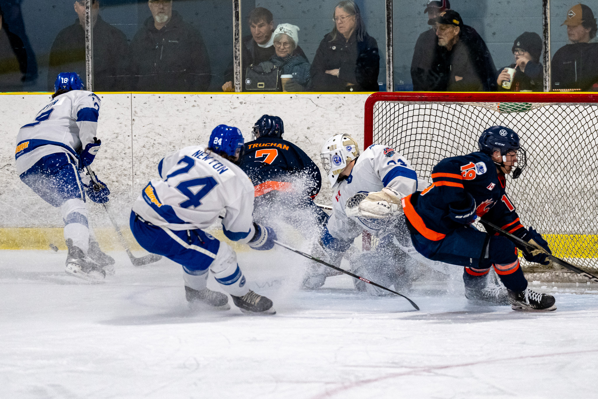 Sault Ste Marie Netminder Metivier Leads the Cubs to West Division Semi Final with Series Win Over Thunderbirds