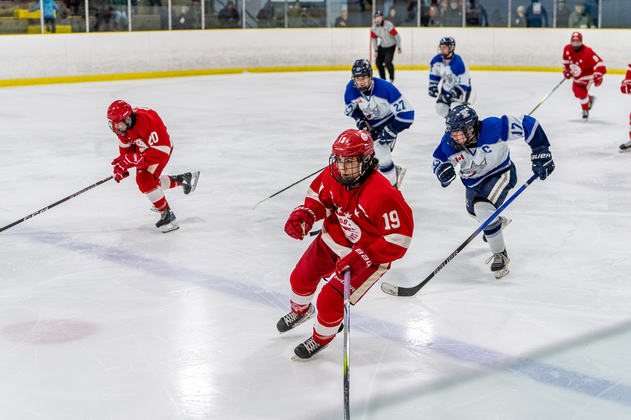 U18 Greyhounds Finish Regular Season with a 2-1 Record on the Road in GNU18HL Action