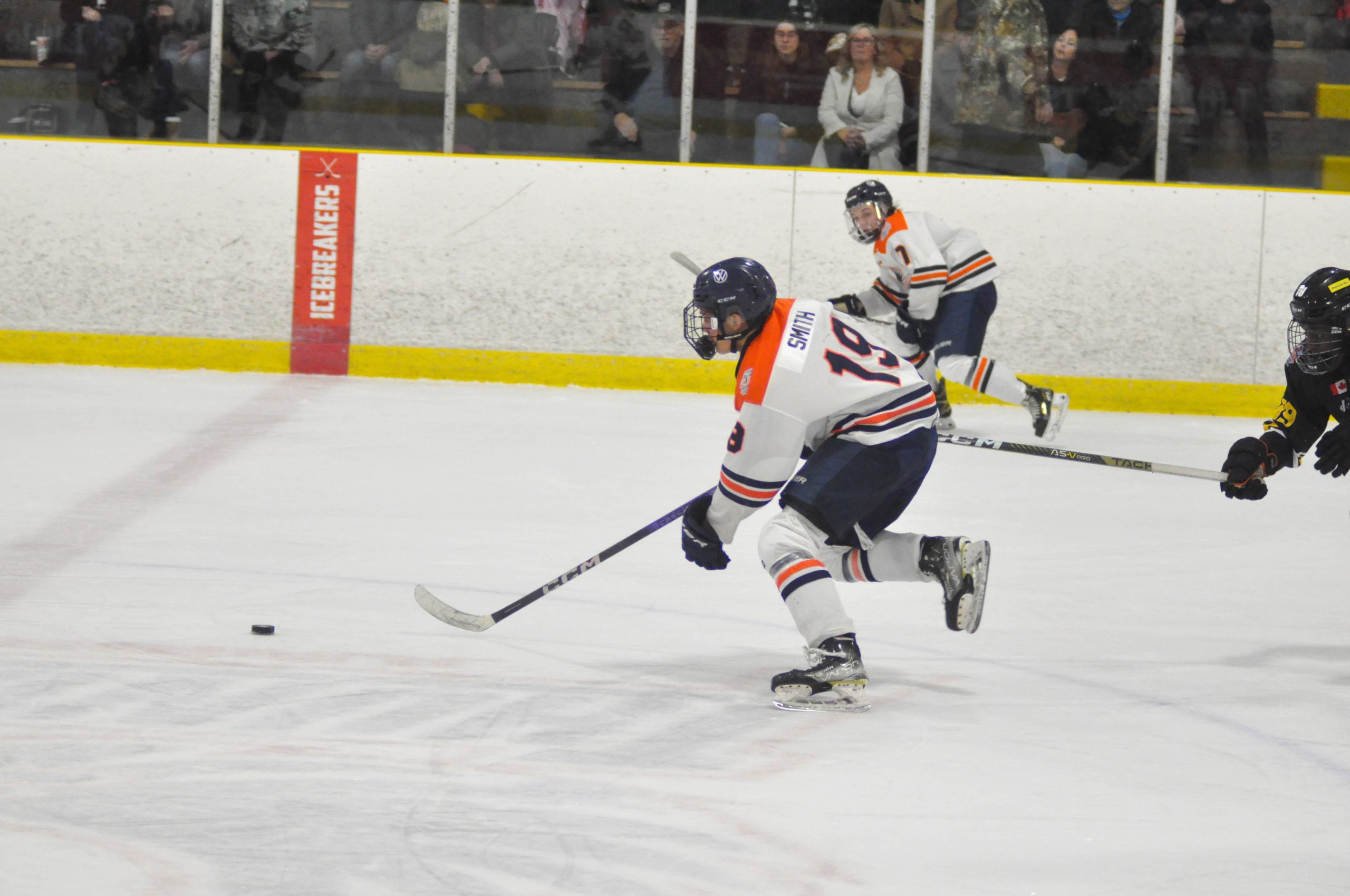 Rookie Jacob Smith’s Hat Trick Helps Lift Thunderbirds Past Gold Miners