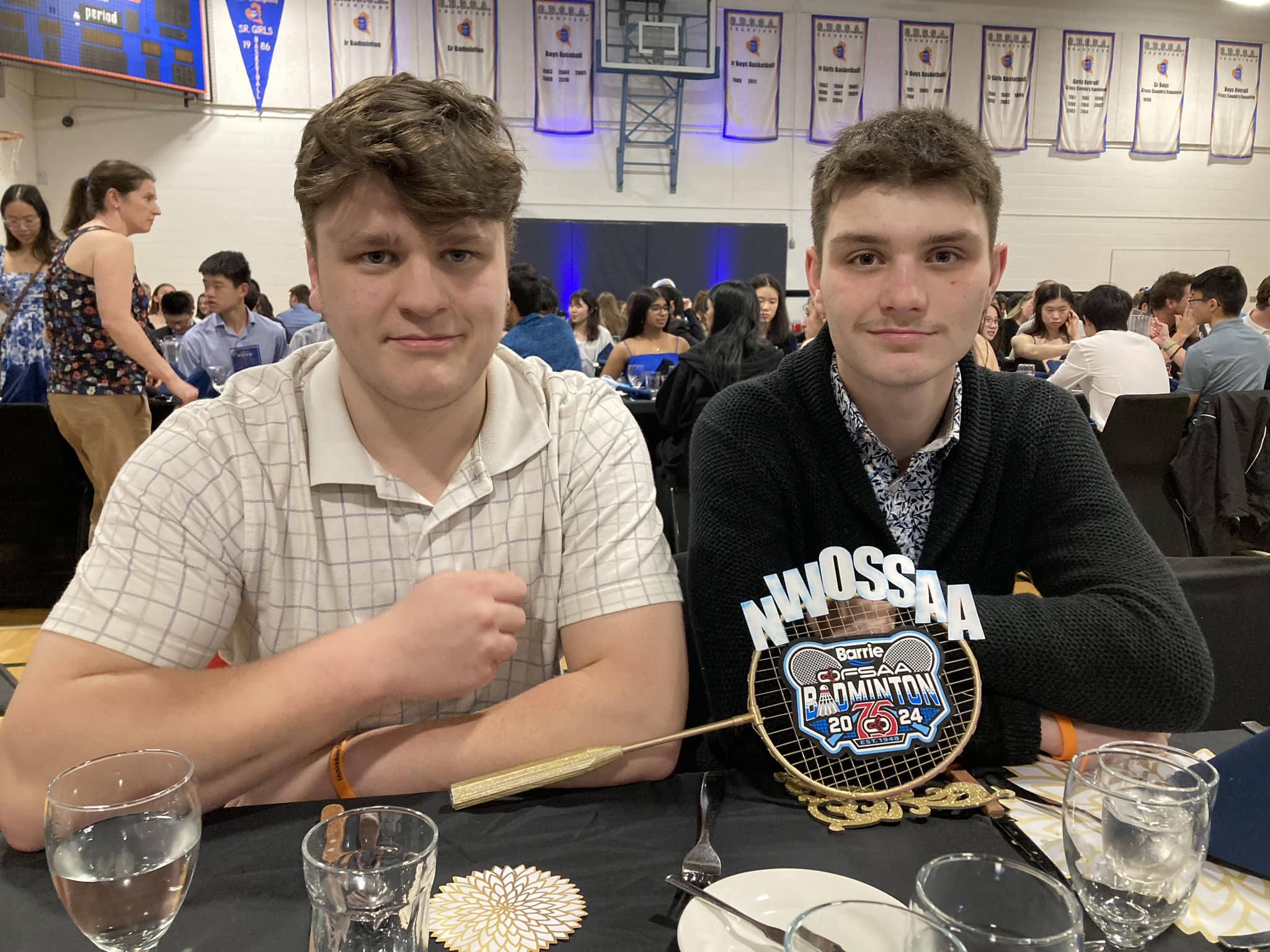 ÉS Saint-Joseph Badminton Duo Stand Out at 2024 OFSAA Badminton Championship